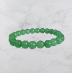 Certified Handmade Green Aventurine Bracelet | Luck & Prosperity Jewelry 1