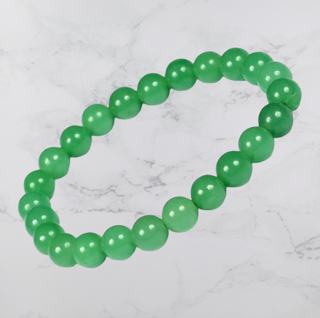 Certified Handmade Green Aventurine Bracelet | Luck & Prosperity Jewelry 2